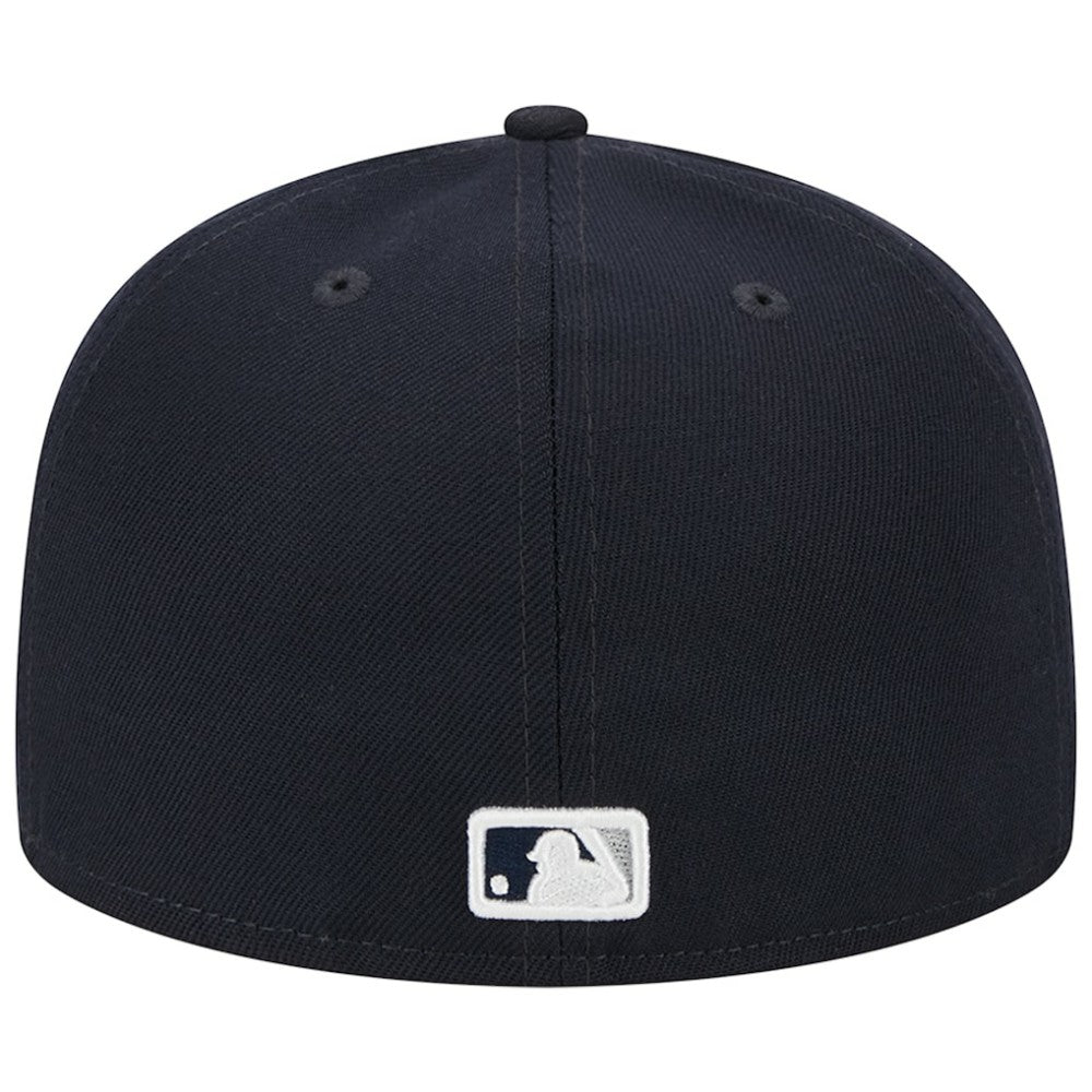 New York Yankees New Era Primary Logo 2000 World Series Team Color 59FIFTY Fitted Hat - Navy Hats