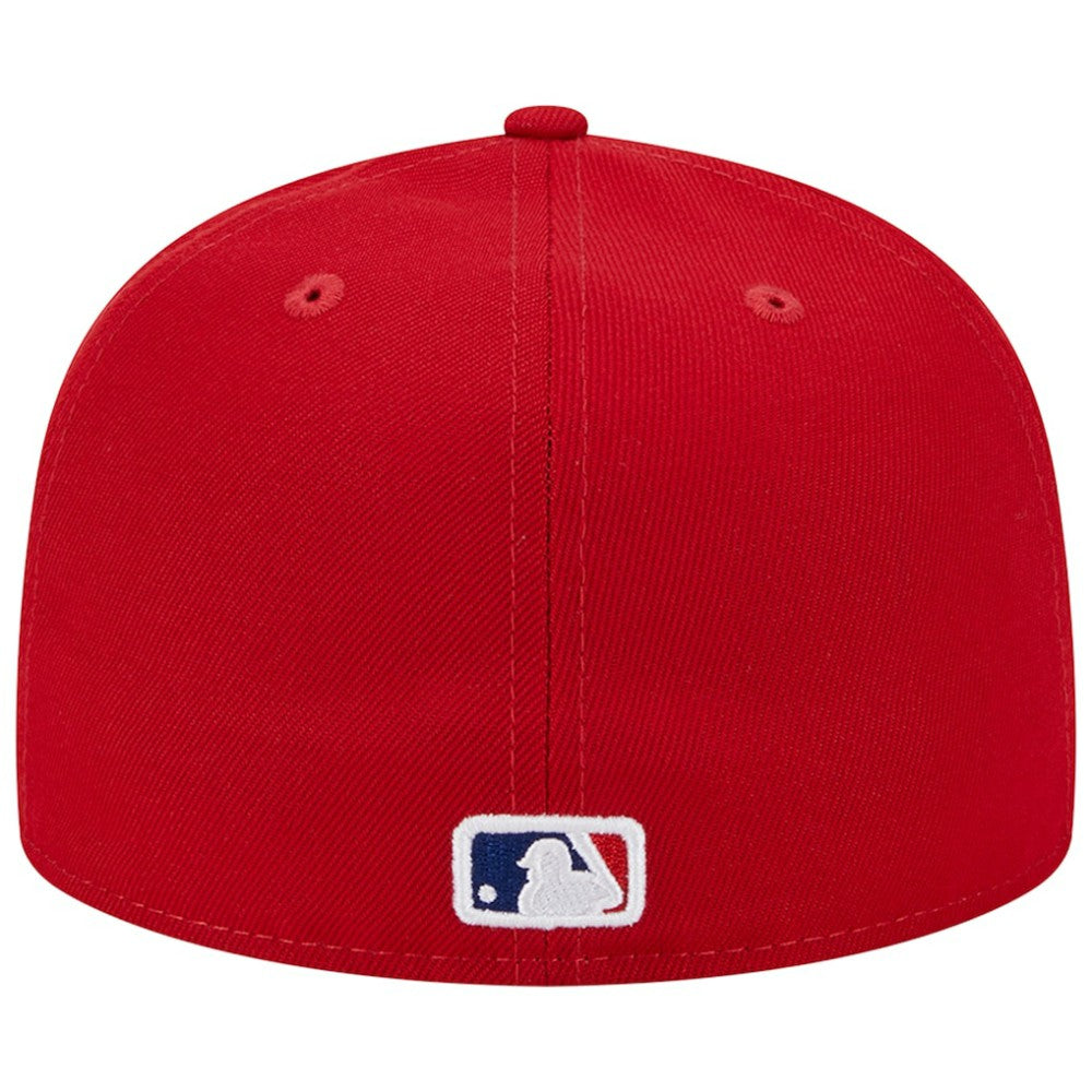 Philadelphia Phillies New Era  1980 World Series Team Color 59FIFTY Fitted Hat - Red Hats
