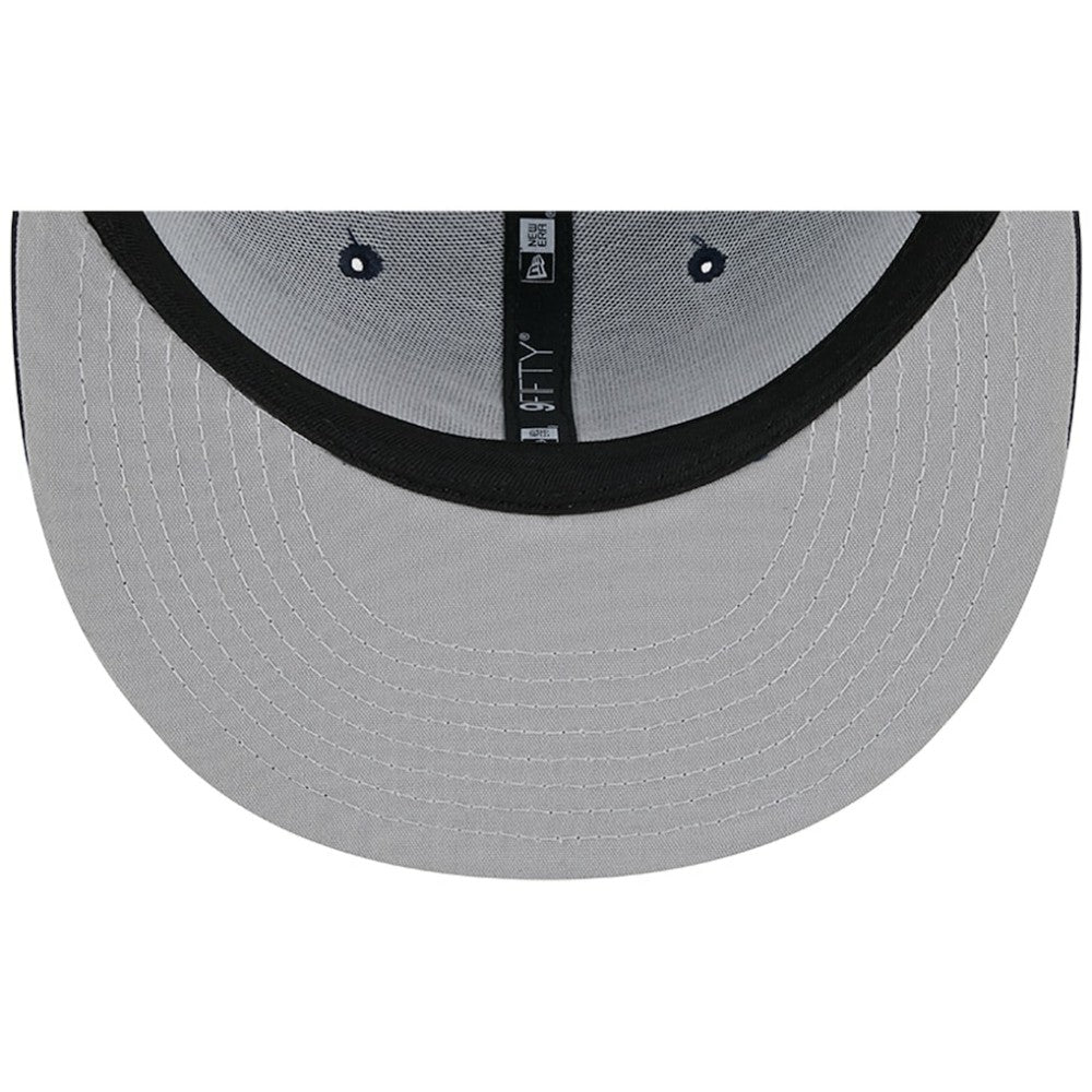 Atlanta Braves New Era Team Color Trucker 9FIFTY Snapback Hat - Navy Hats