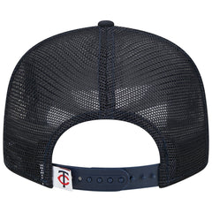 Minnesota Twins New Era Team Color Trucker 9FIFTY Snapback Hat - Navy Hats