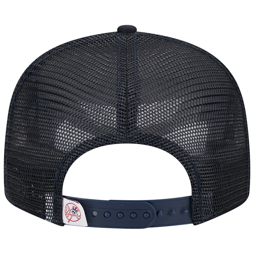 New York Yankees New Era Team Color Trucker 9FIFTY Snapback Hat - Navy Hats