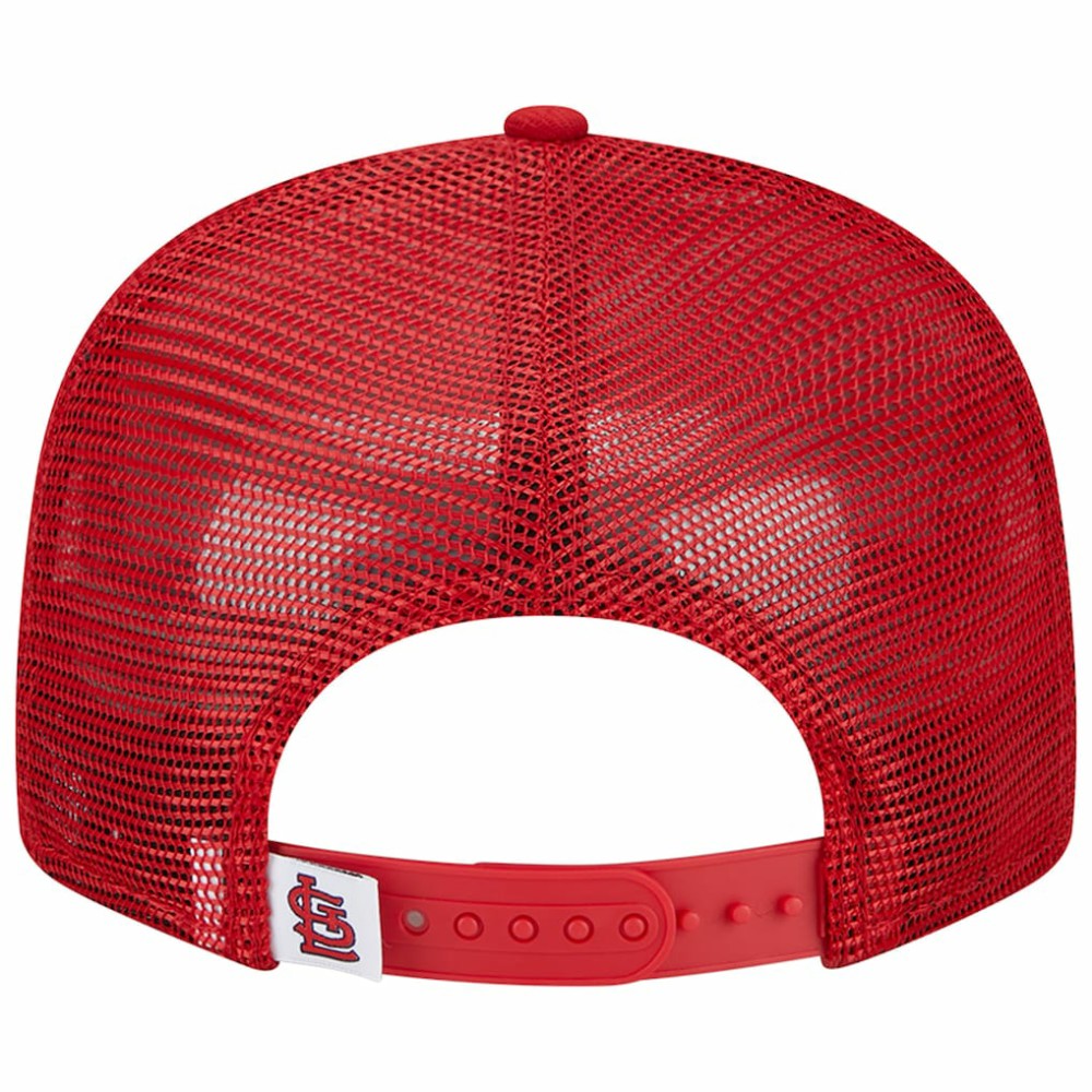 St. Louis Cardinals New Era Team Color Trucker 9FIFTY Snapback Hat - Red Hats