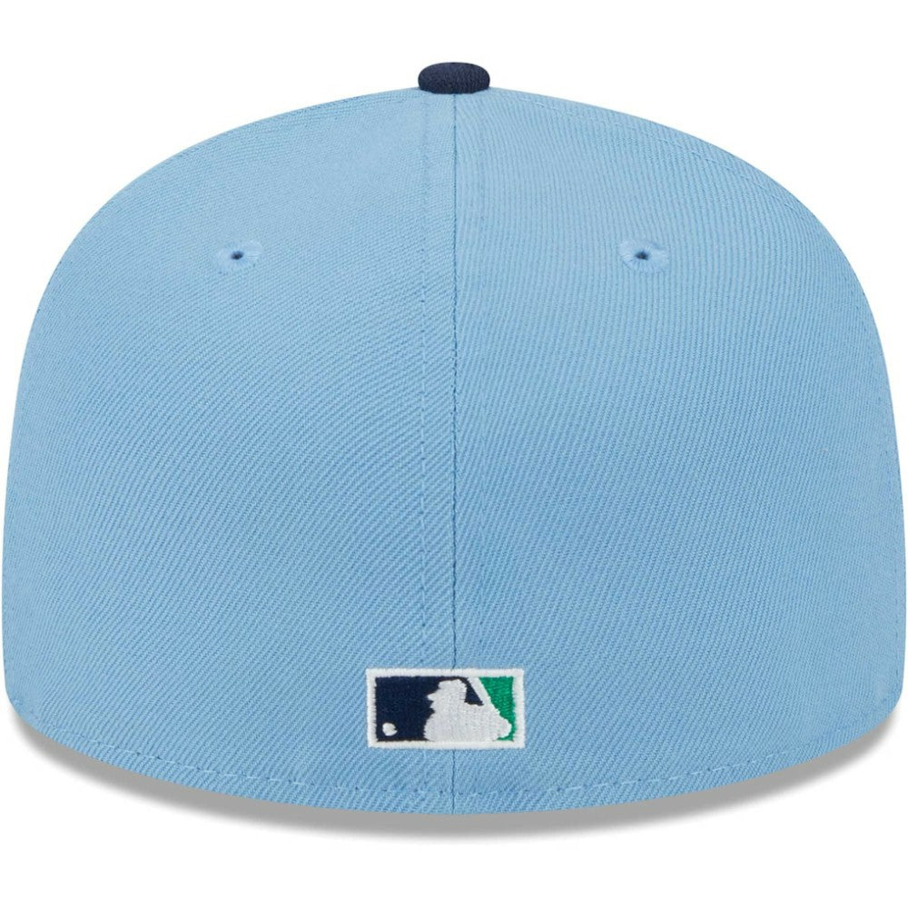 Chicago White Sox New Era Green Undervisor 59FIFTY Fitted Hat - Light Blue/Navy Hats