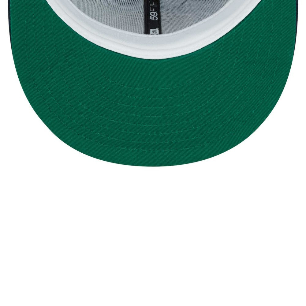Chicago White Sox New Era Green Undervisor 59FIFTY Fitted Hat - Light Blue/Navy Hats