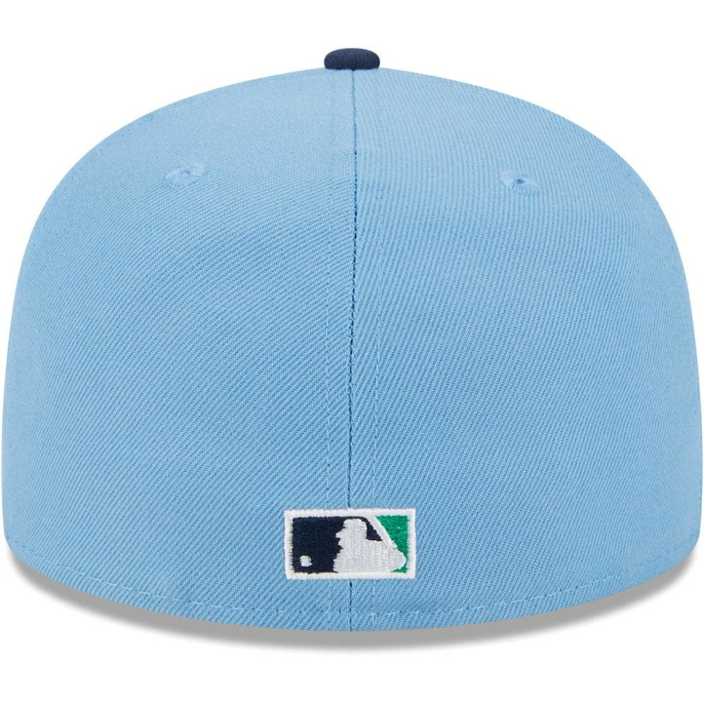 Chicago White Sox New Era Green Undervisor 59FIFTY Fitted Hat - Light Blue/Navy Hats