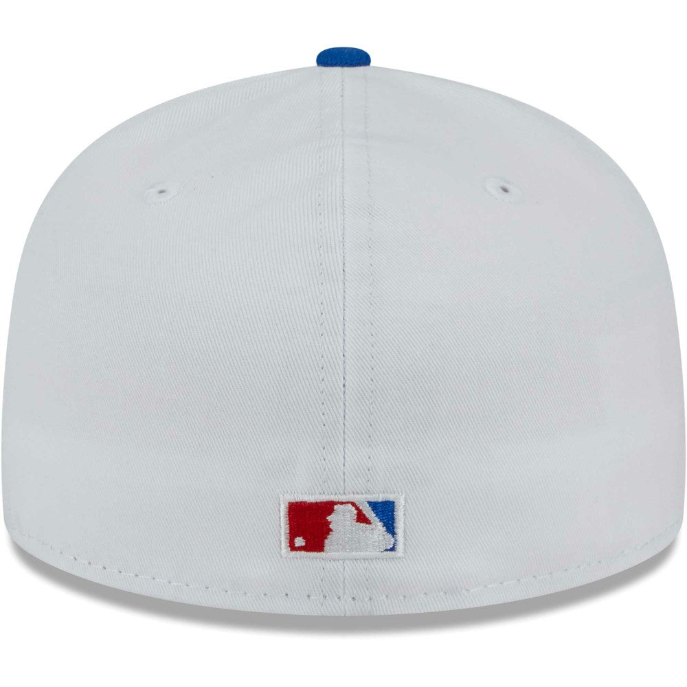 Los Angeles Dodgers New Era Undervisor 59FIFTY Fitted Hat - White/Red Hats