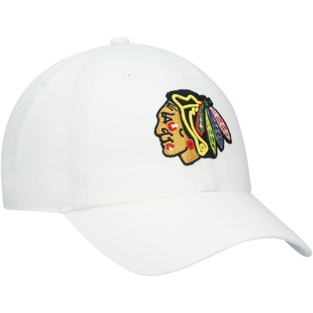 NHL Chicago Blackhawks '47 Team Clean Up Adjustable Hat - White