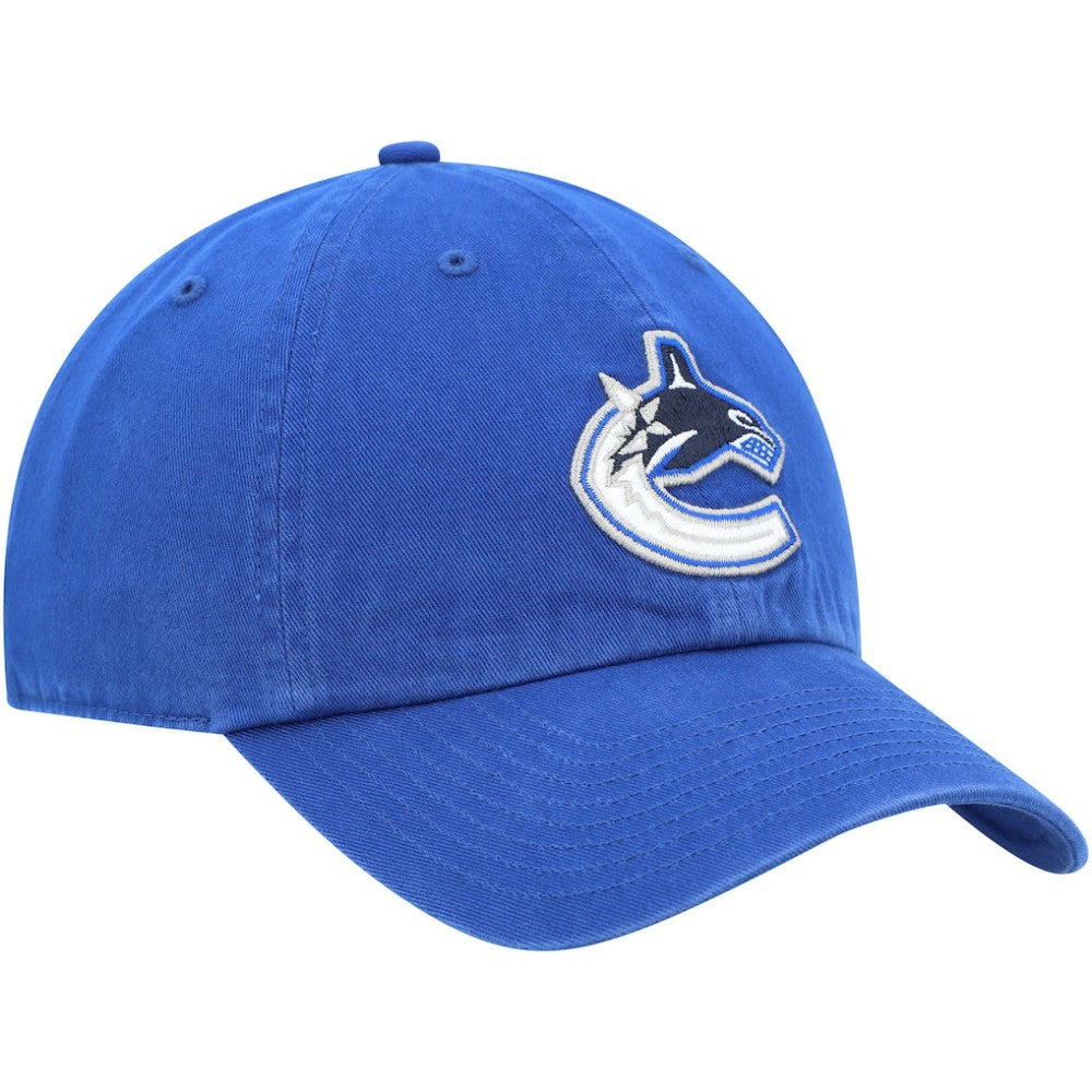 NHL Vancouver Canucks '47 Team Clean Up Adjustable Hat - Blue