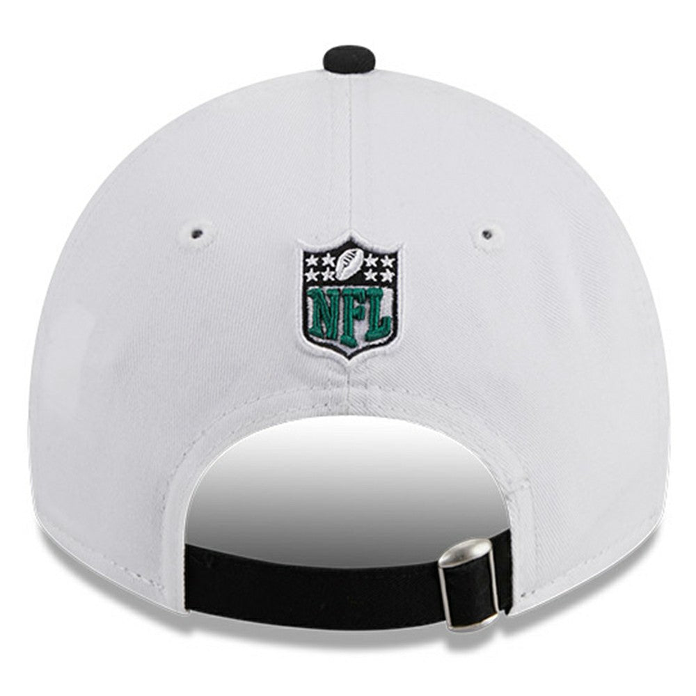 New York Jets New Era 2023 Sideline 9TWENTY Adjustable Hat White/Black