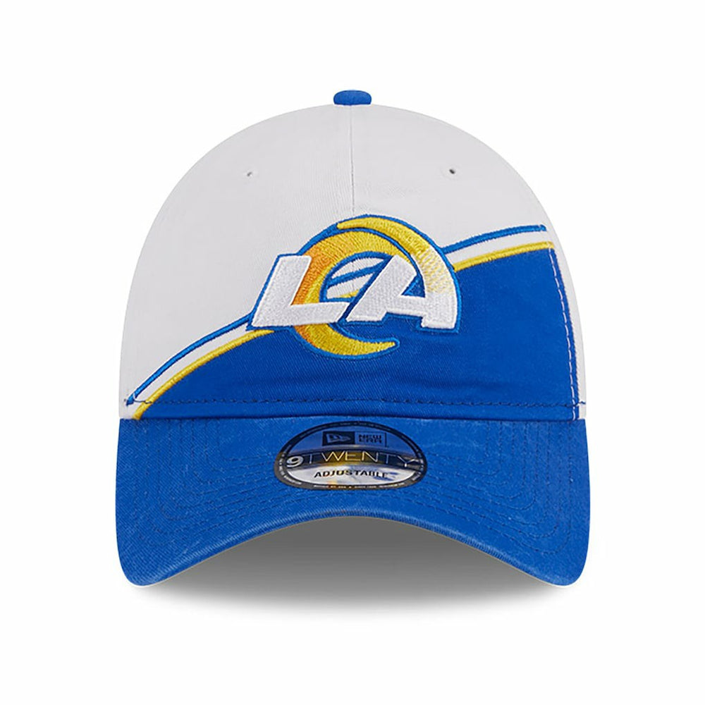 Los Angeles Rams New Era Youth 2023 Sideline 9TWENTY Adjustable Hat White/Royal