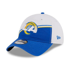 Los Angeles Rams New Era Youth 2023 Sideline 9TWENTY Adjustable Hat White/Royal