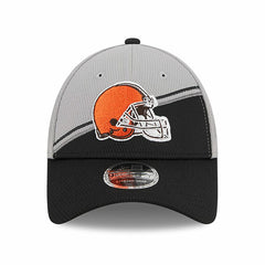 Cleveland Browns New Era 2023 Sideline 9FORTY Adjustable Hat Gray/Black