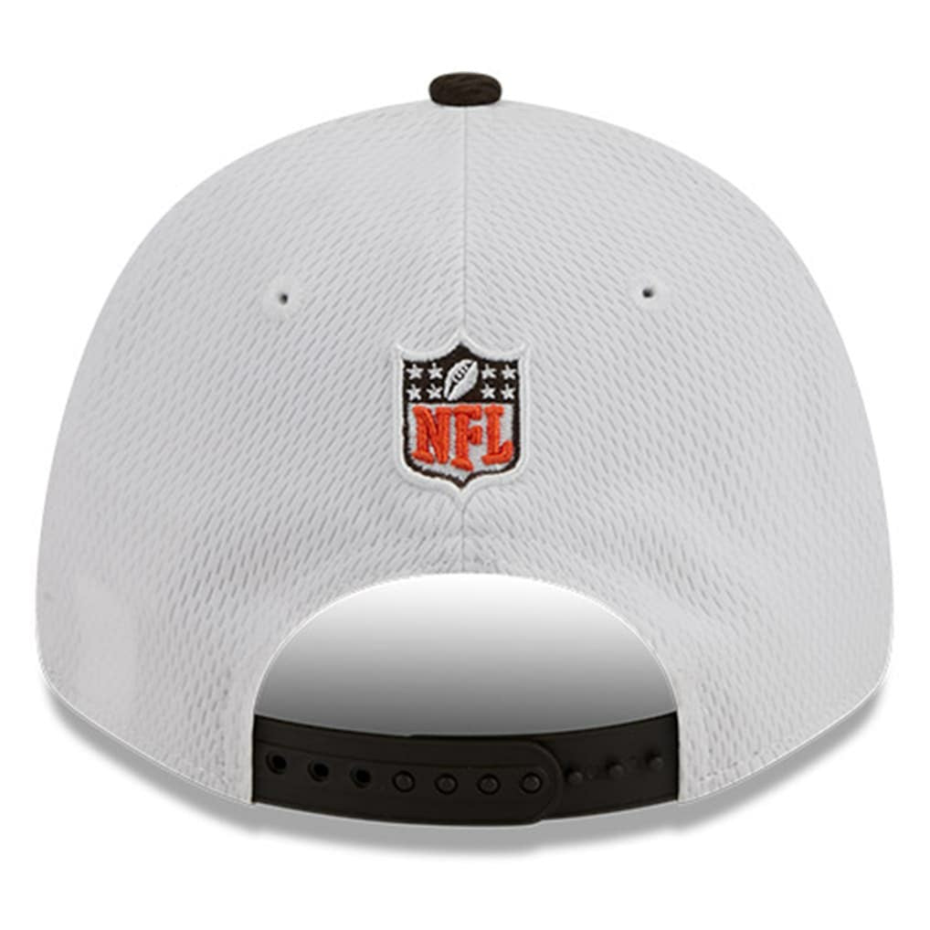 Cleveland Browns New Era 2023 Sideline 9FORTY Adjustable Hat White/Brown