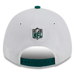 New York Jets New Era 2023 Sideline 9FORTY Adjustable Hat White/Green