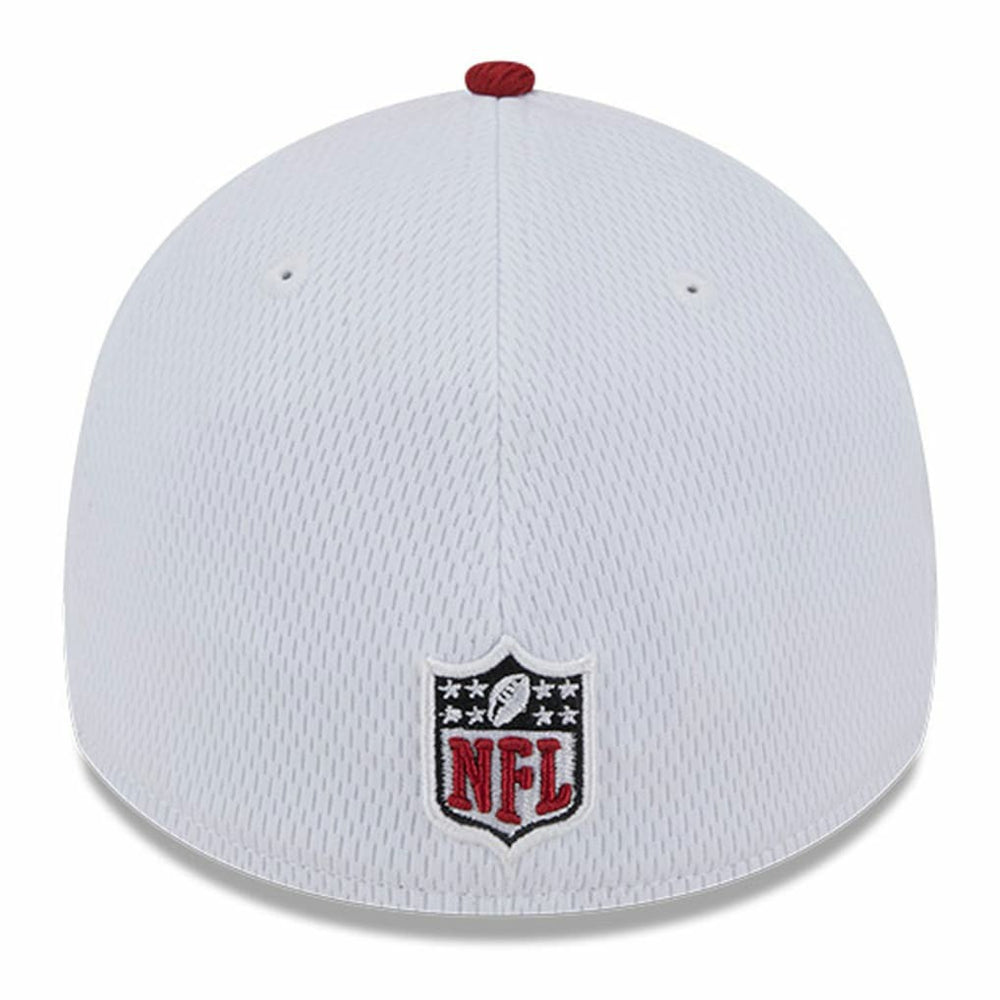 Arizona Cardinals New Era 2023 Sideline 39THIRTY Flex Hat White/Cardinal