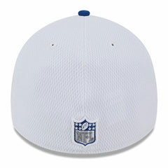 Indianapolis Colts New Era 2023 Sideline 39THIRTY Flex Hat White/Royal