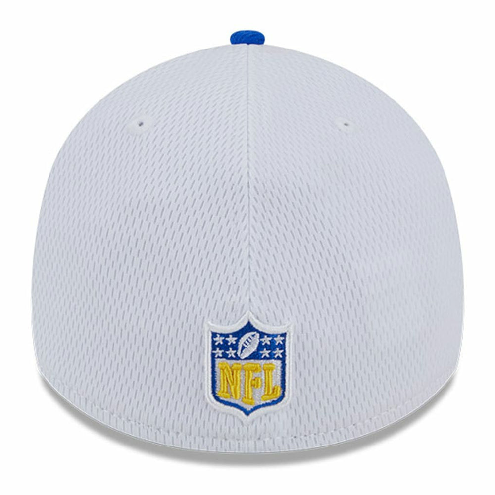 Los Angeles Rams New Era 2023 Sideline 39THIRTY Flex Hat White/Royal