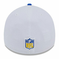 Los Angeles Rams New Era 2023 Sideline 39THIRTY Flex Hat White/Royal