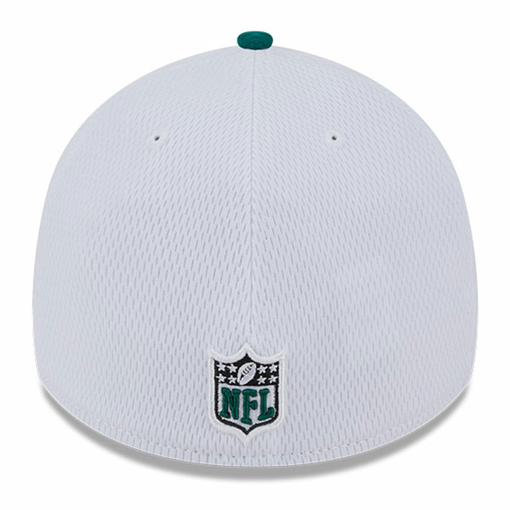 New York Jets New Era 2023 Sideline 39THIRTY Flex Hat White/Green