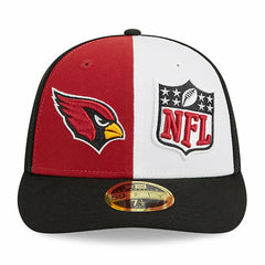 Arizona Cardinals New Era 2023 Sideline Low Profile 59FIFTY Fitted Hat Cardinal/Black