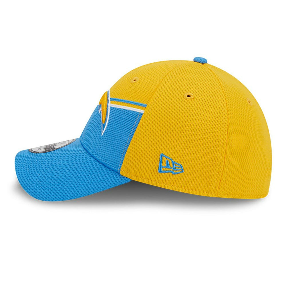 Los Angeles Chargers New Era 2023 Sideline 39THIRTY Flex Hat Gold/Powder Blue
