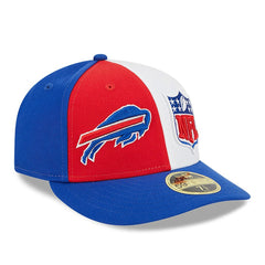 Buffalo Bills New Era 2023 Sideline Low Profile 59FIFTY Fitted Hat Red/Royal