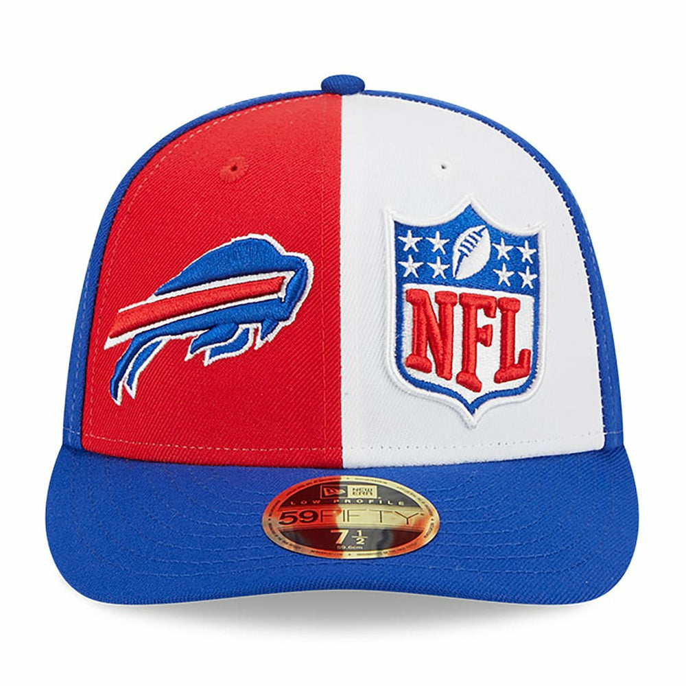 Buffalo Bills New Era 2023 Sideline Low Profile 59FIFTY Fitted Hat Red/Royal