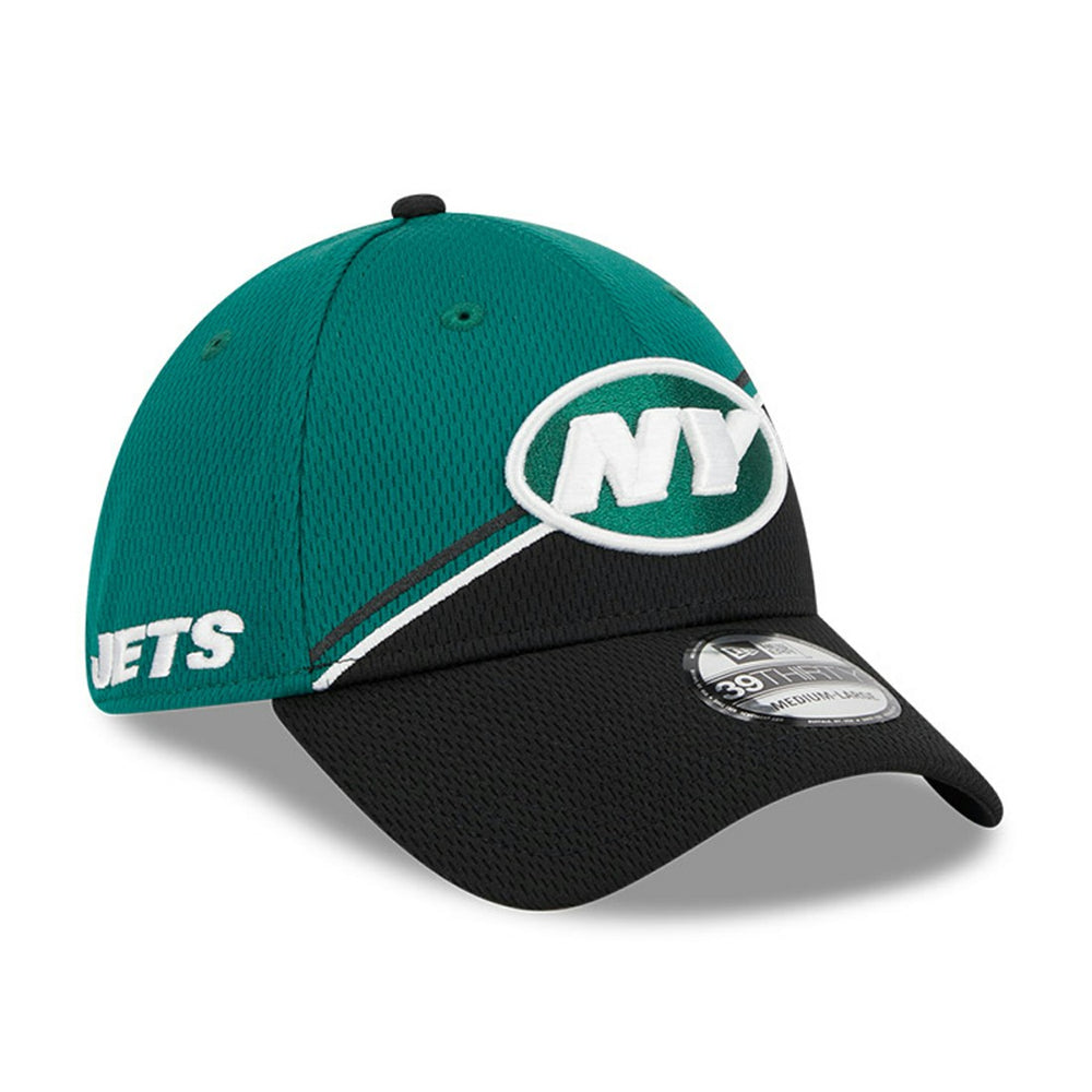 New York Jets New Era 2023 Sideline 39THIRTY Flex Hat Green/Black