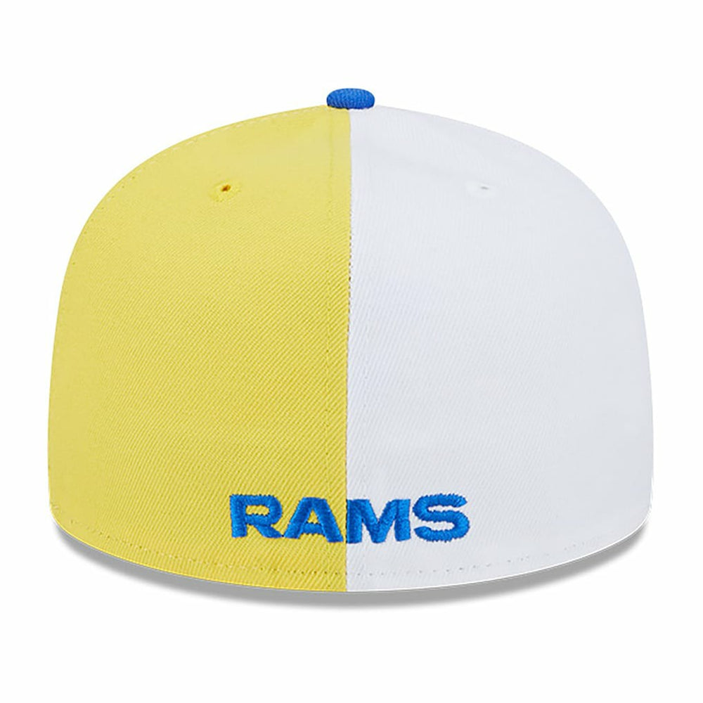 Los Angeles Rams New Era 2023 Sideline 59FIFTY Fitted Hat Gold/Royal