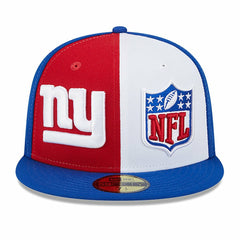 New York Giants New Era 2023 Sideline 59FIFTY Fitted Hat Red/Royal