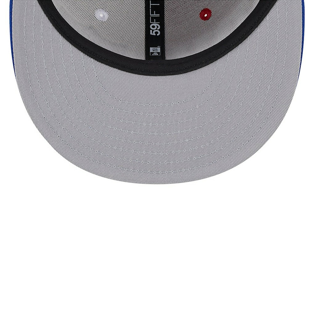 New York Giants New Era 2023 Sideline 59FIFTY Fitted Hat Red/Royal