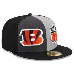 Cincinnati Bengals New Era 2023 Sideline 59FIFTY Fitted Hat Gray/Black