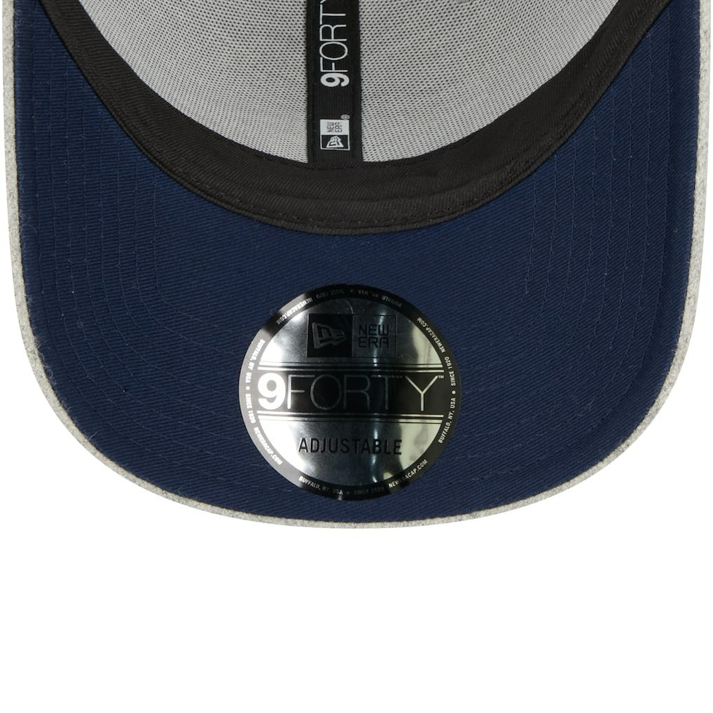 Dallas Cowboys New Era Pop Trucker 9FORTY Adjustable Hat Heather Gray/Navy