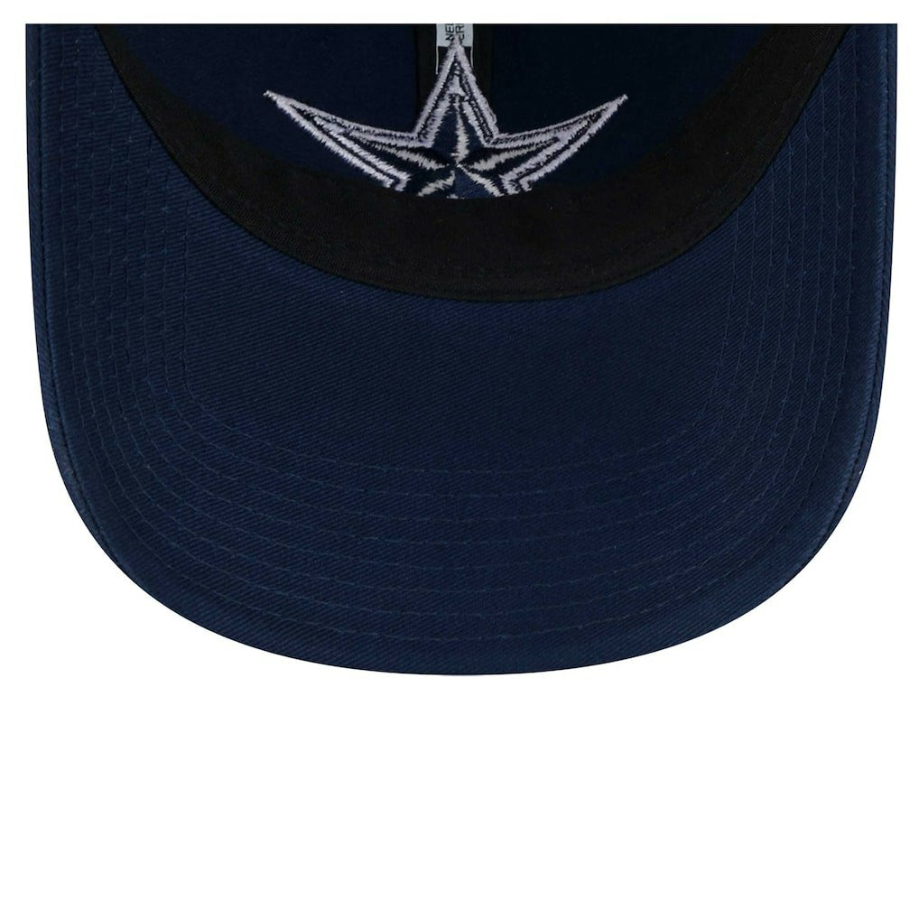 Dallas Cowboys New Era Distinct 9TWENTY Adjustable Hat Navy