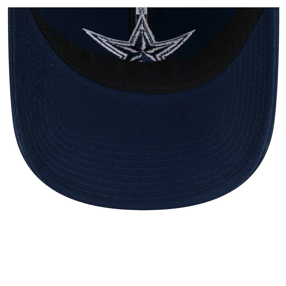 Dallas Cowboys New Era Distinct 9TWENTY Adjustable Hat Navy