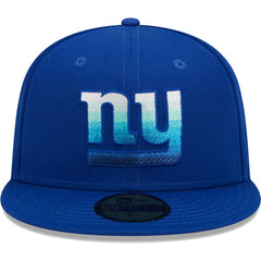 New York Giants New Era Gradient 59FIFTY Fitted Hat Royal