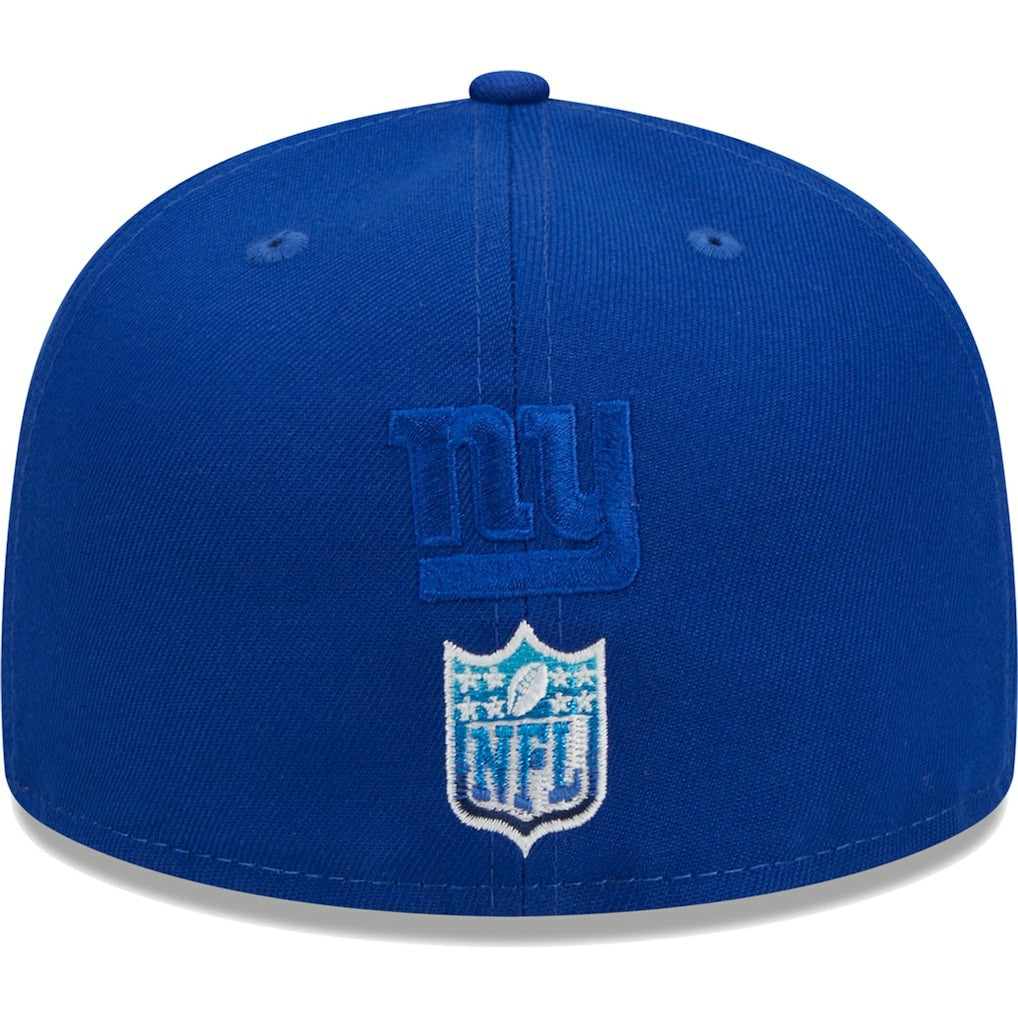 New York Giants New Era Gradient 59FIFTY Fitted Hat Royal