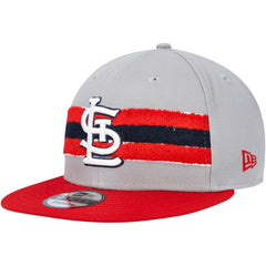 St. Louis Cardinals New Era Band 9FIFTY Snapback Hat - Gray/Red Hats