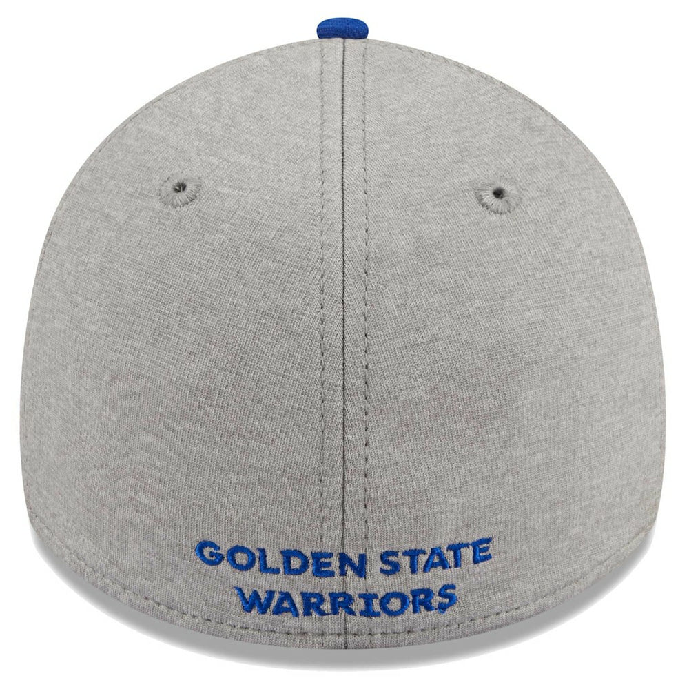 Golden State Warriors Striped 39THIRTY Flex Hat Gray/Royal