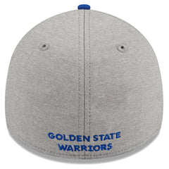 Golden State Warriors Striped 39THIRTY Flex Hat Gray/Royal