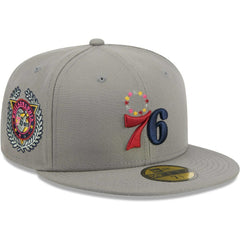 Philadelphia 76ers Color Pack 59FIFTY Fitted Hat Gray