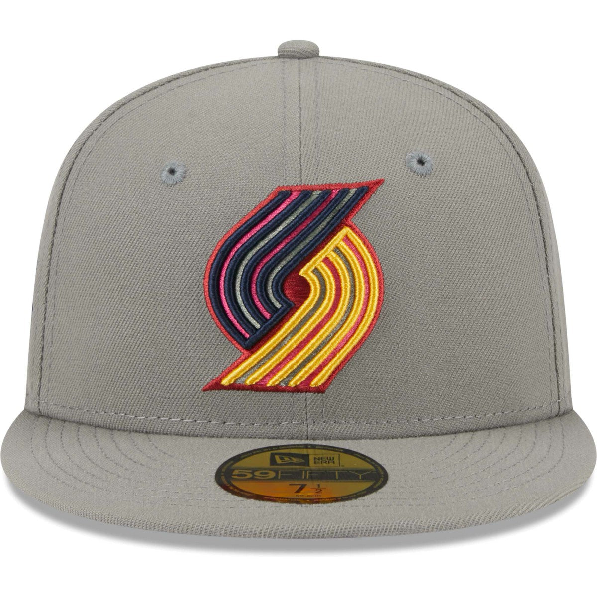 Portland Trail Blazers Color Pack 59FIFTY Fitted Hat Gray