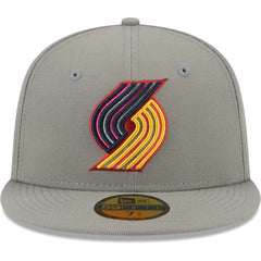 Portland Trail Blazers Color Pack 59FIFTY Fitted Hat Gray