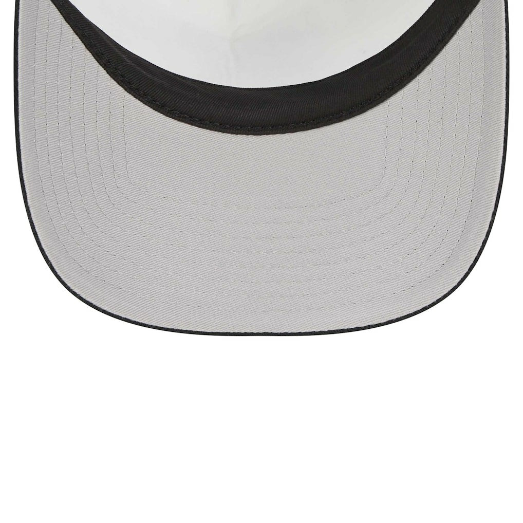 Chicago Bulls Lift Pass Foam Front Trucker 9FORTY Adjustable Hat White