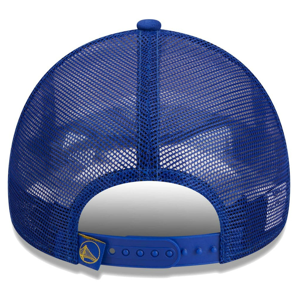 Golden State Warriors Lift Pass Foam Front Trucker 9FORTY Adjustable Hat White
