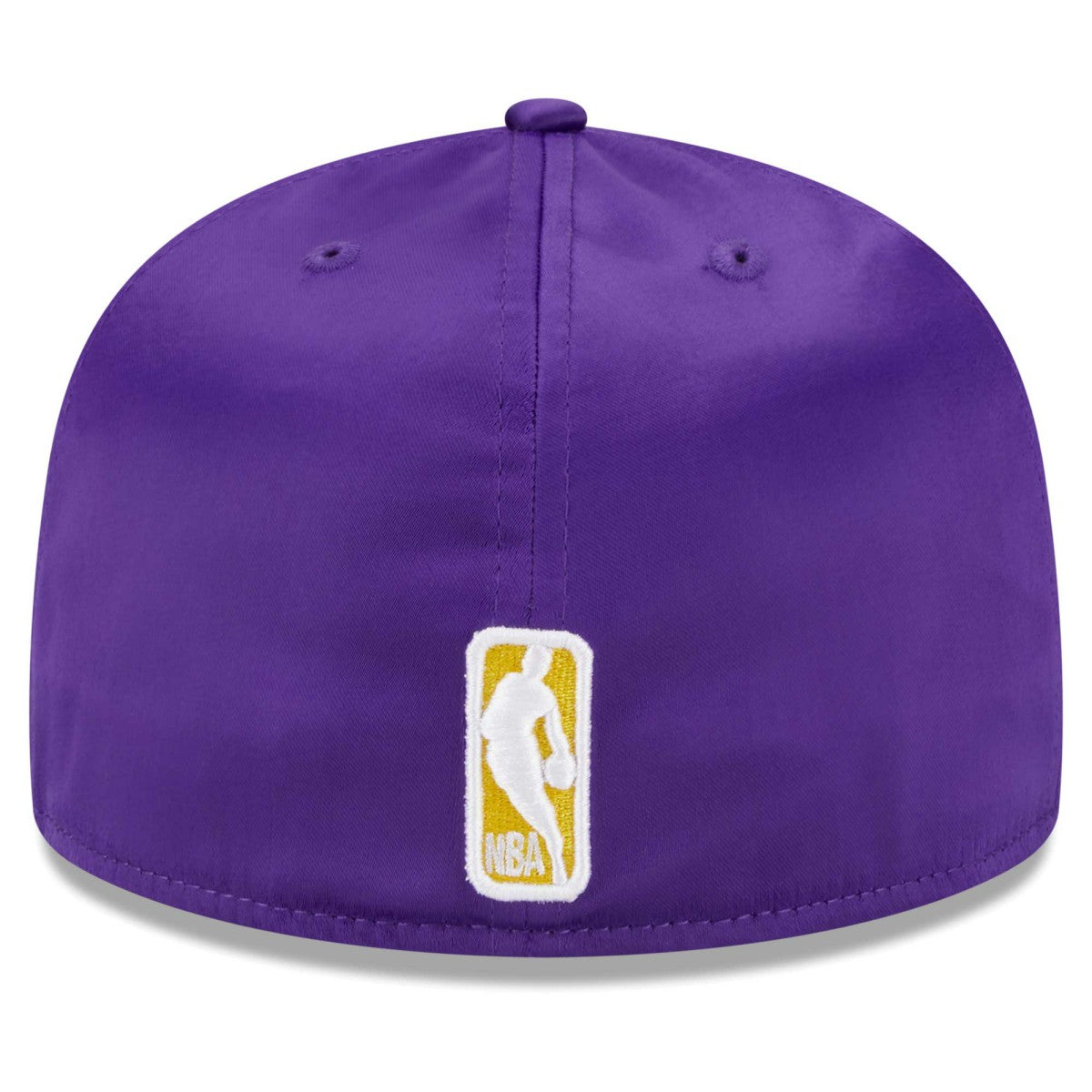 Los Angeles Lakers Throwback Satin 59FIFTY Fitted Hat White