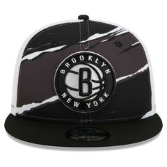 Brooklyn Nets Tear Trucker 9FIFTY Adjustable Hat Black/White