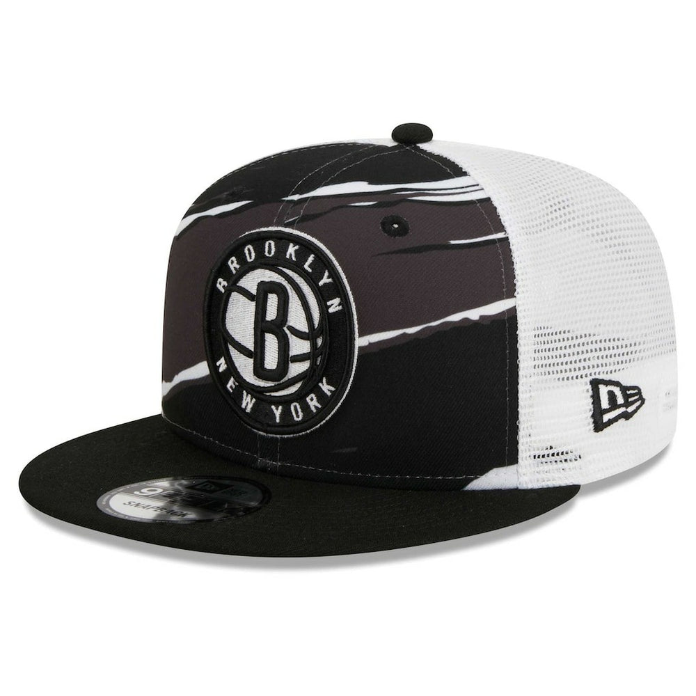 Brooklyn Nets Tear Trucker 9FIFTY Adjustable Hat Black/White