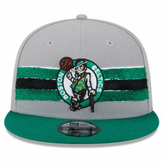 Boston Celtics Chenille Band 9FIFTY Snapback Hat Gray