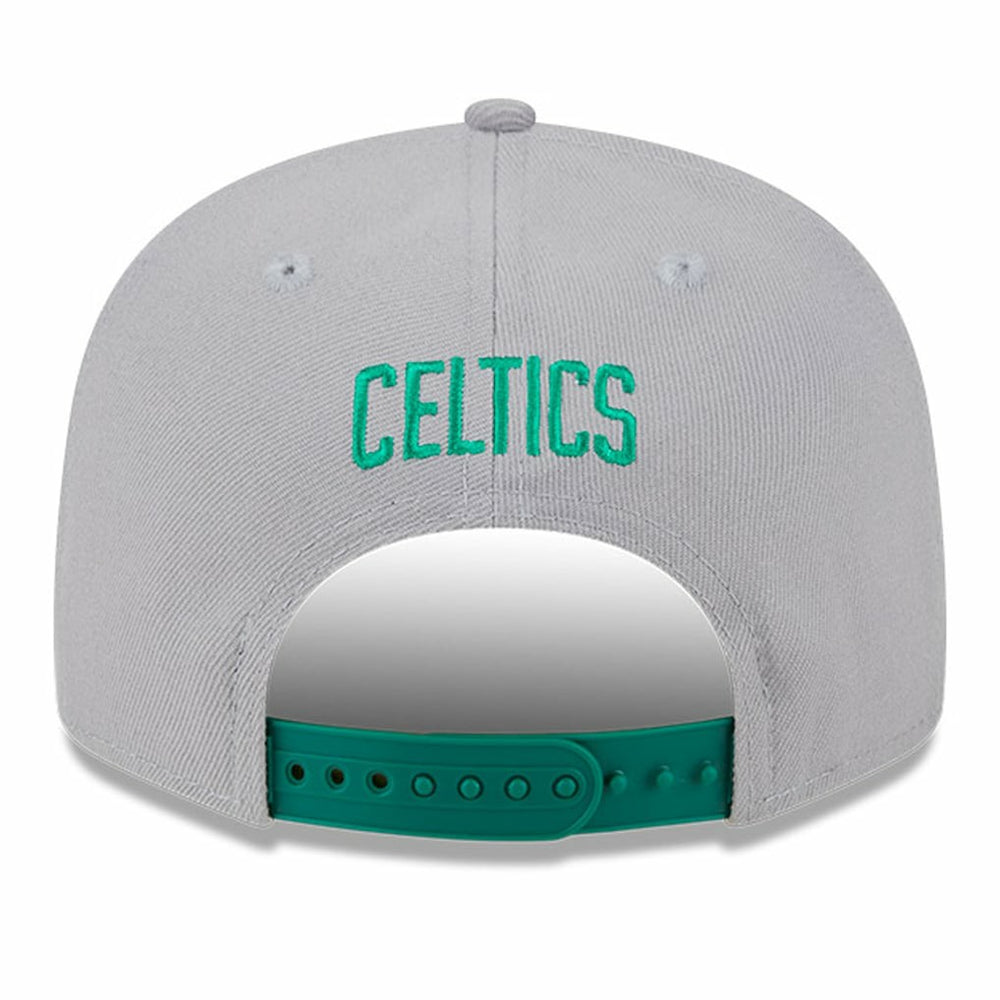 Boston Celtics Chenille Band 9FIFTY Snapback Hat Gray